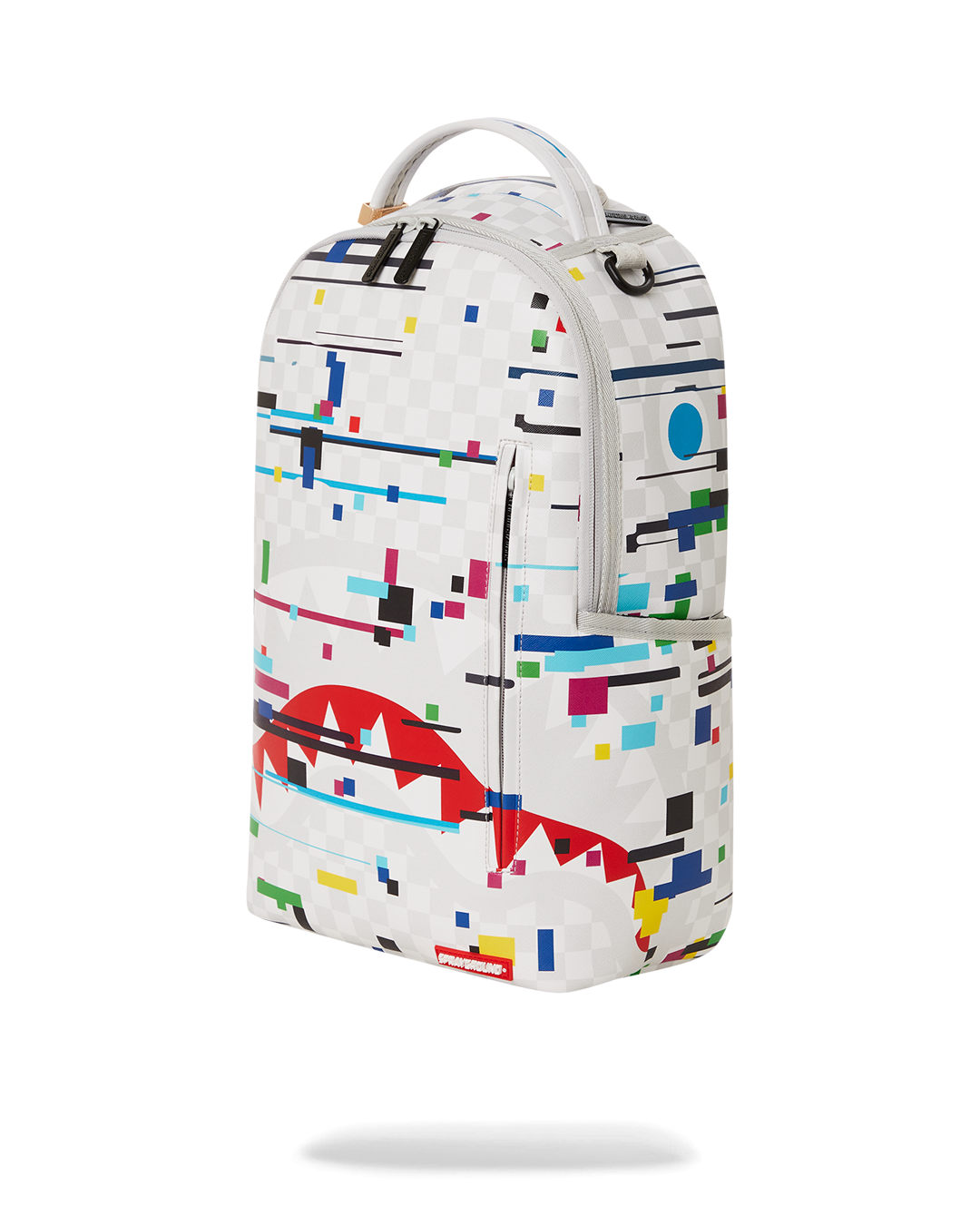 SPRAYGROUND® BACKPACK SHARKS IN PARIS GLITCH RIDER BACKPACK (DLXV)