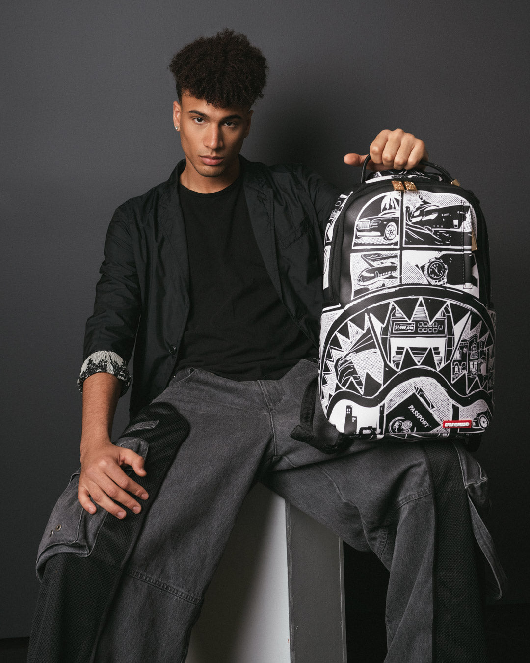 SPRAYGROUND® BACKPACK THIS IS THE LIFE BACKPACK (DLXV)