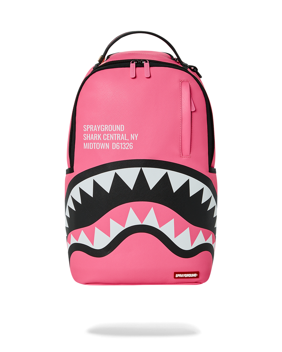 SPRAYGROUND® BACKPACK SHARK CENTRAL (PINK) BACKPACK (DLXV)