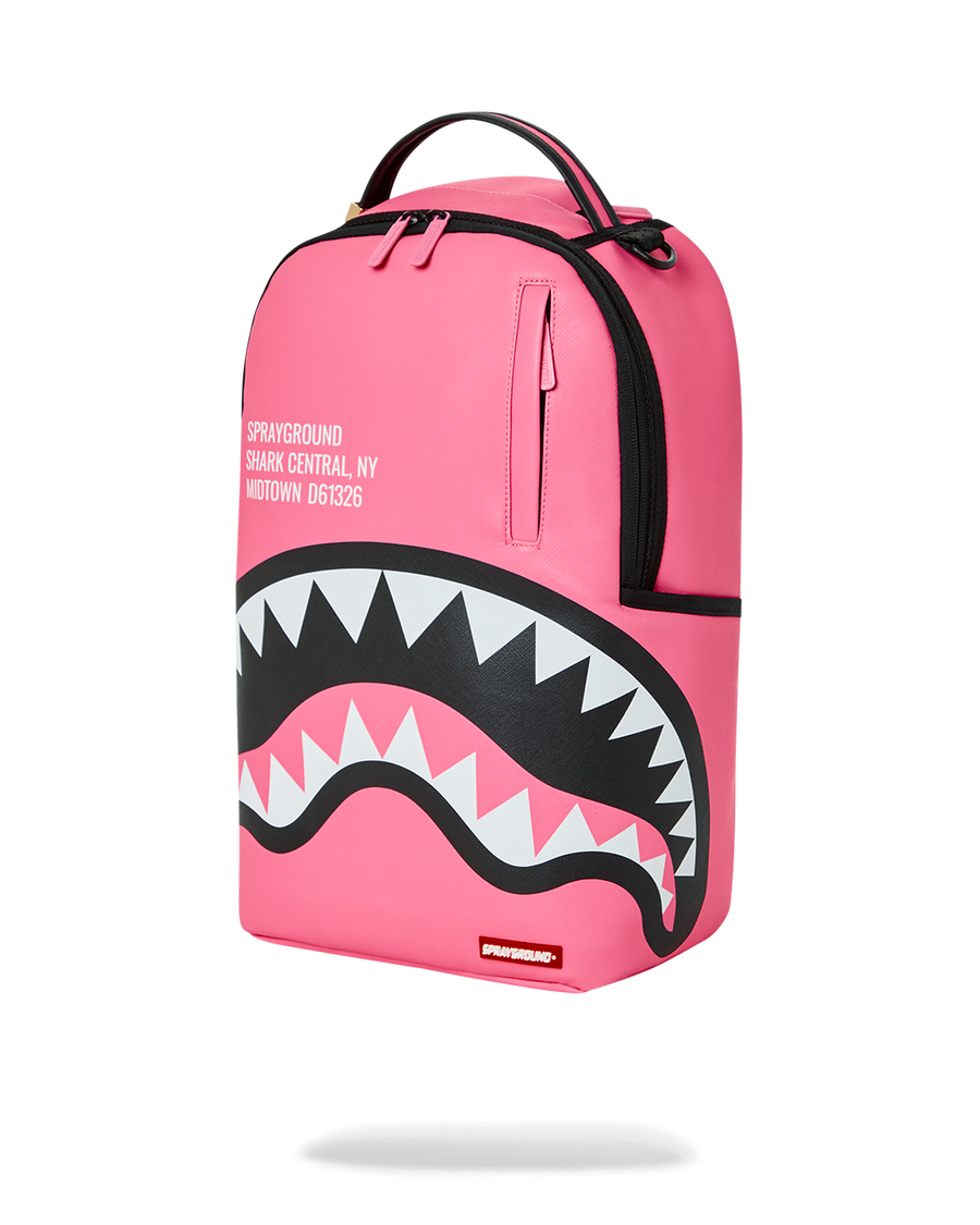Sprayground backpack pink and white Clearance
