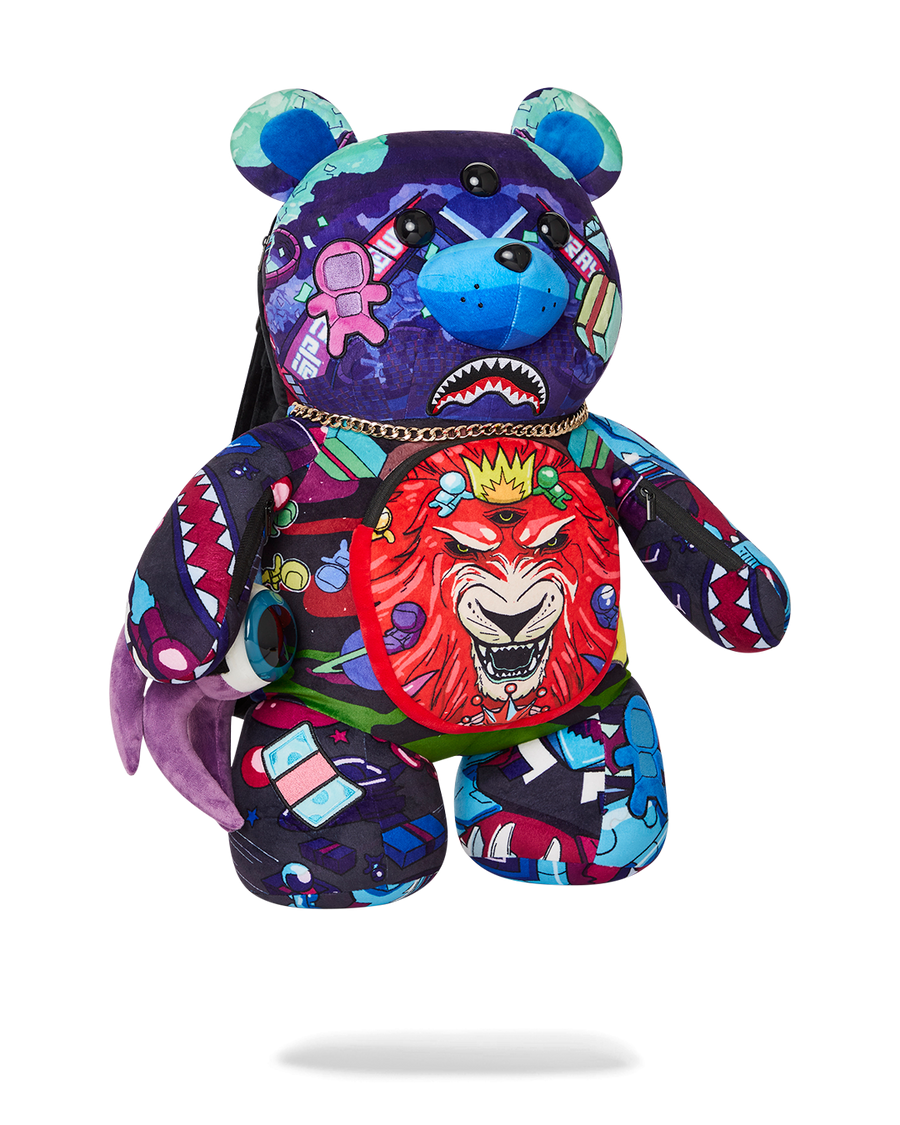 SPRAYGROUND® BACKPACK ASTRO TWILIGHT MONEYBEAR TEDDYBEAR BACKPACK