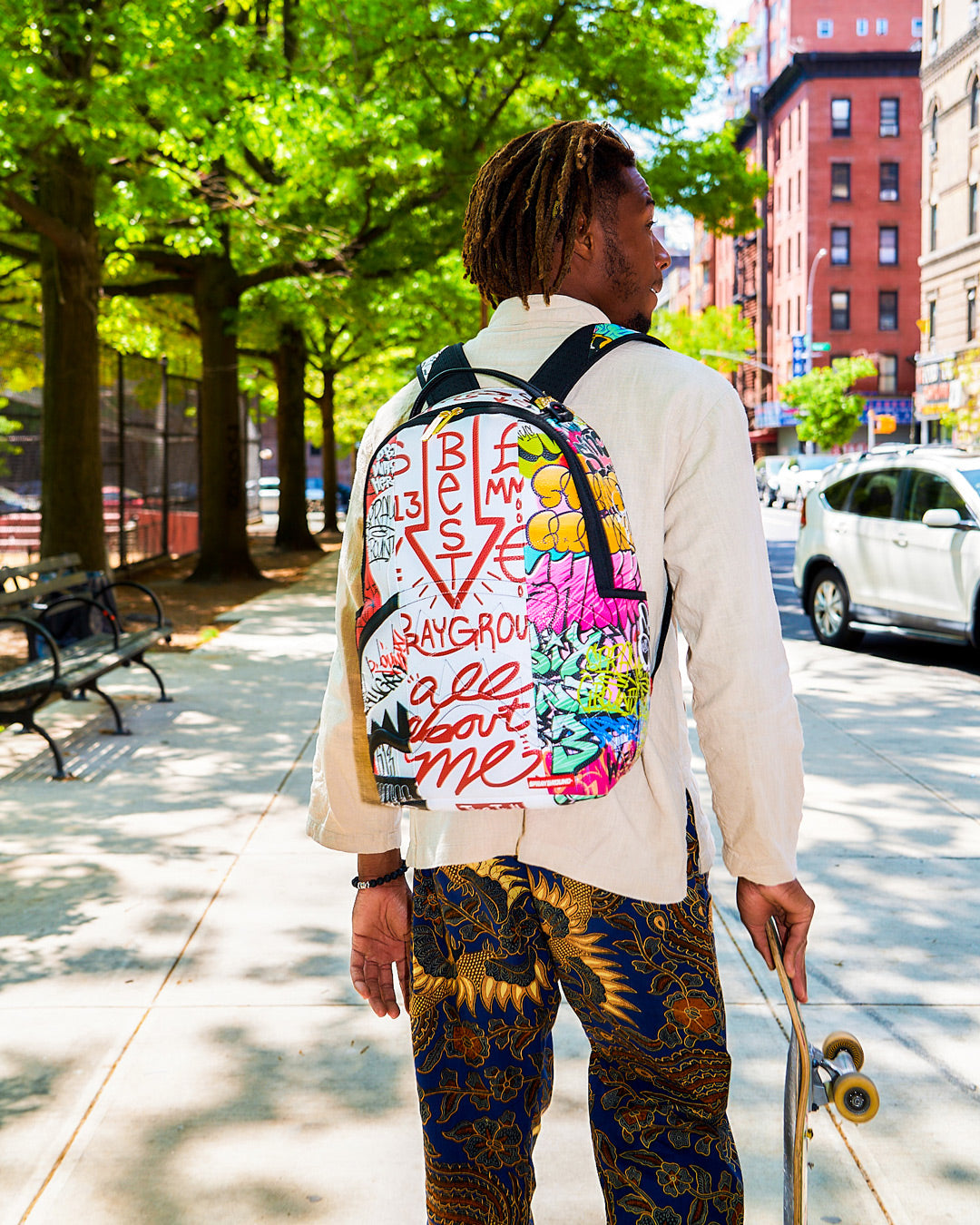 TRI-SPLIT GRAFFITI BACKPACK (DLXV) – SPRAYGROUND®