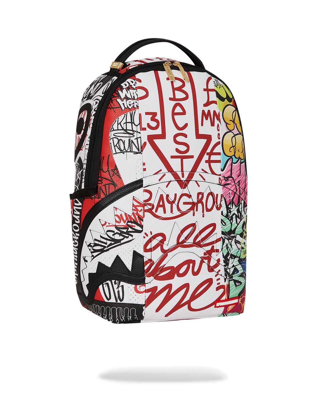 SPRAYGROUND® BACKPACK TRI-SPLIT GRAFFITI BACKPACK (DLXV)