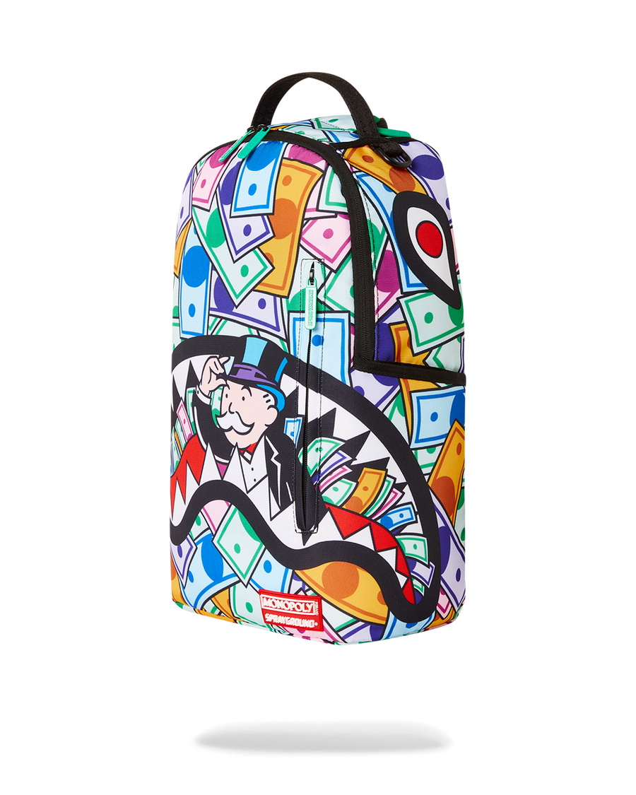 Monopoly sprayground backpack best sale