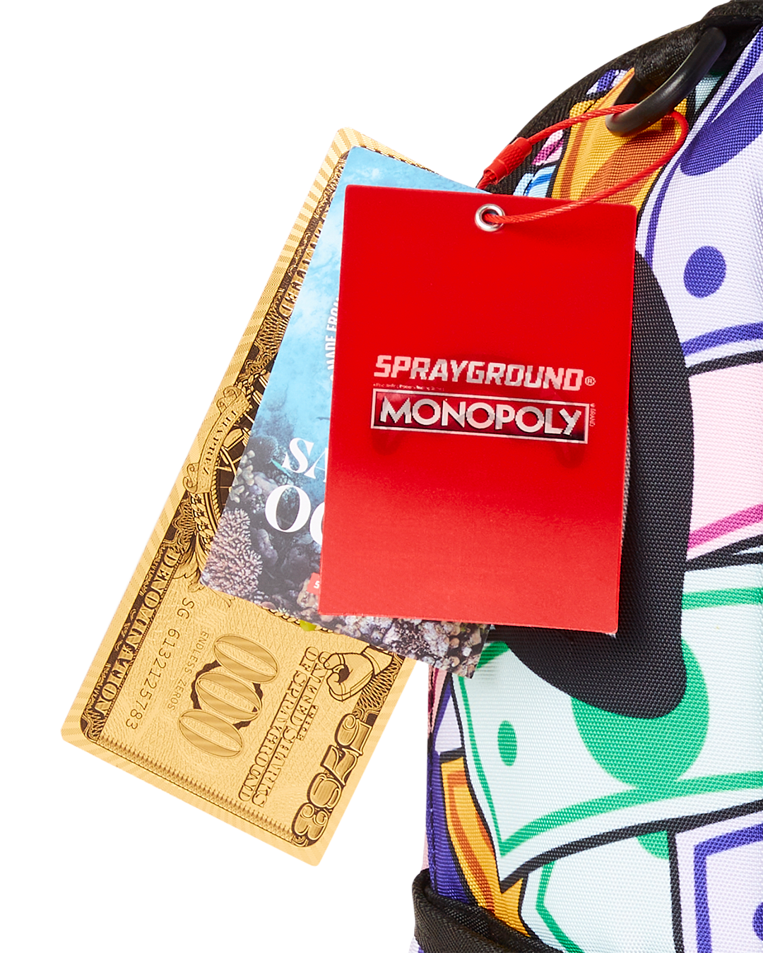 MONOPOLY WALL STREET BACKPACK SPRAYGROUND