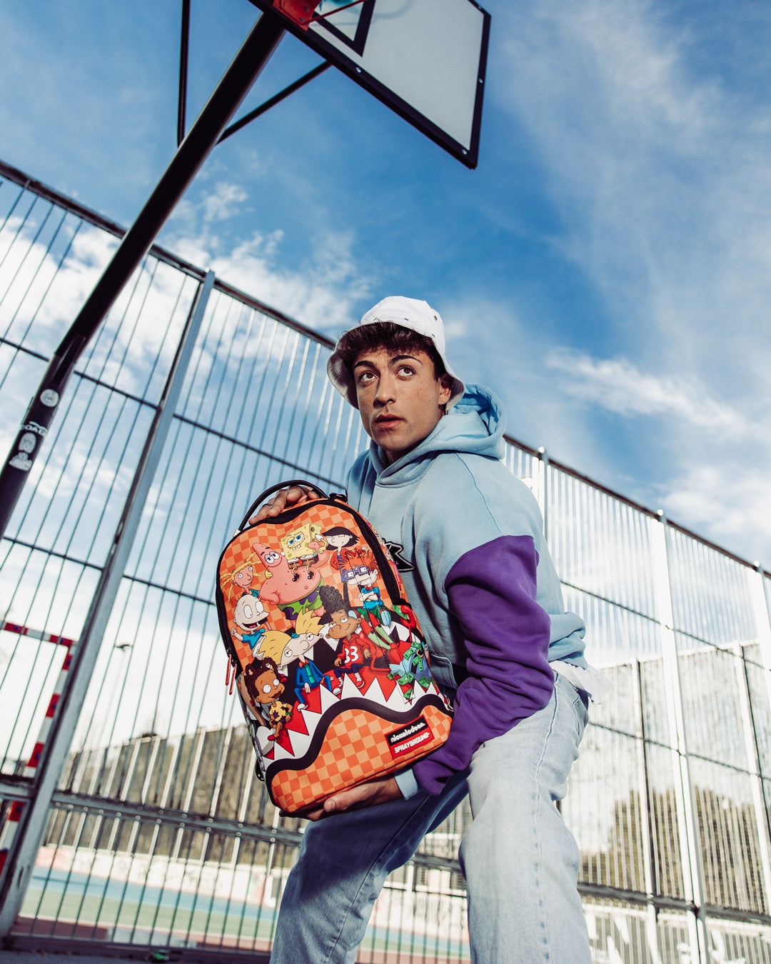 SPRAYGROUND® BACKPACK NICKELODEON SHARK FEAST BACKPACK (DLXV)