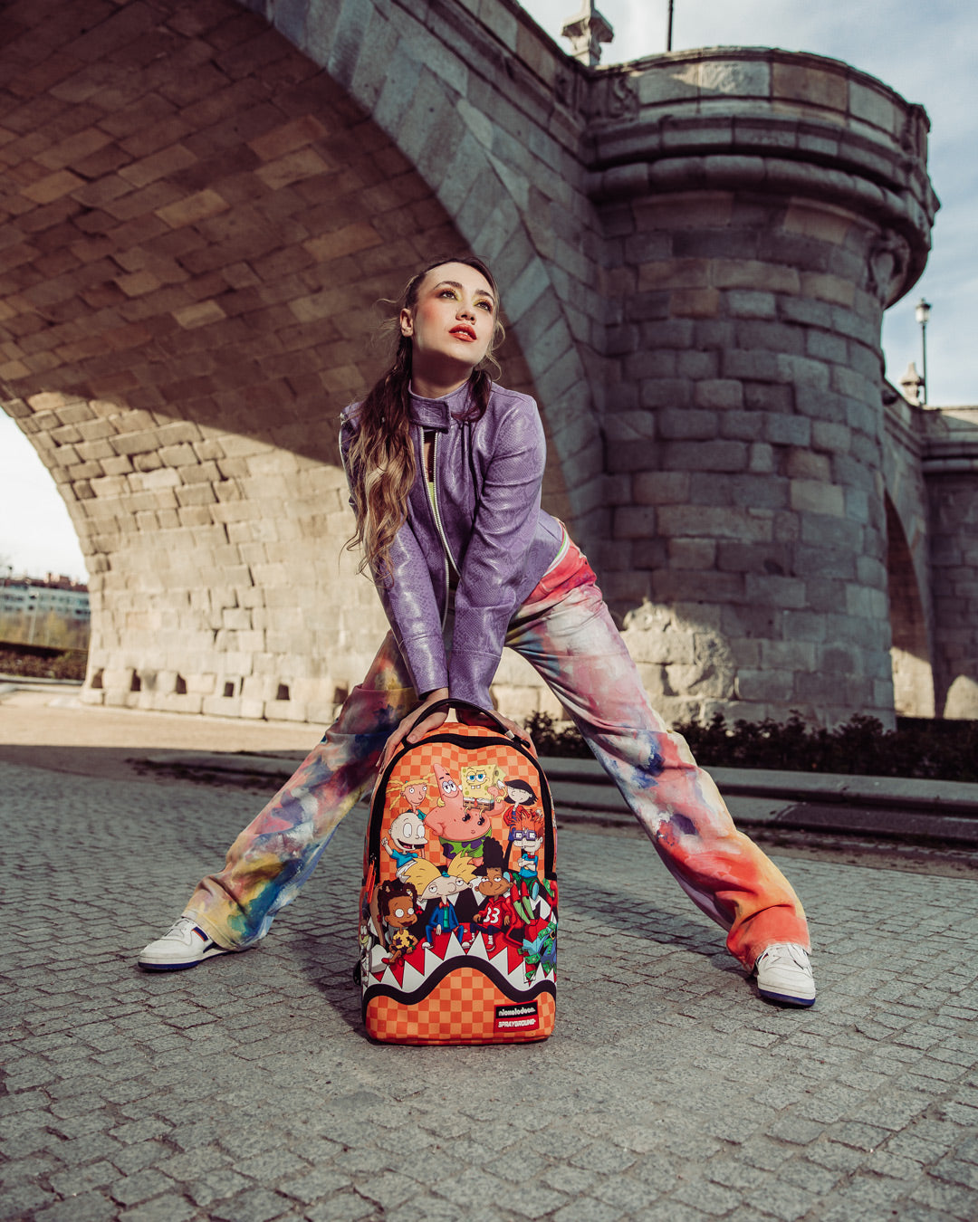 SPRAYGROUND® BACKPACK NICKELODEON SHARK FEAST BACKPACK (DLXV)