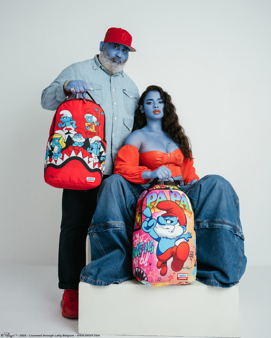 SPRAYGROUND® BACKPACK PAPA SMURF ON THE RUN BACKPACK