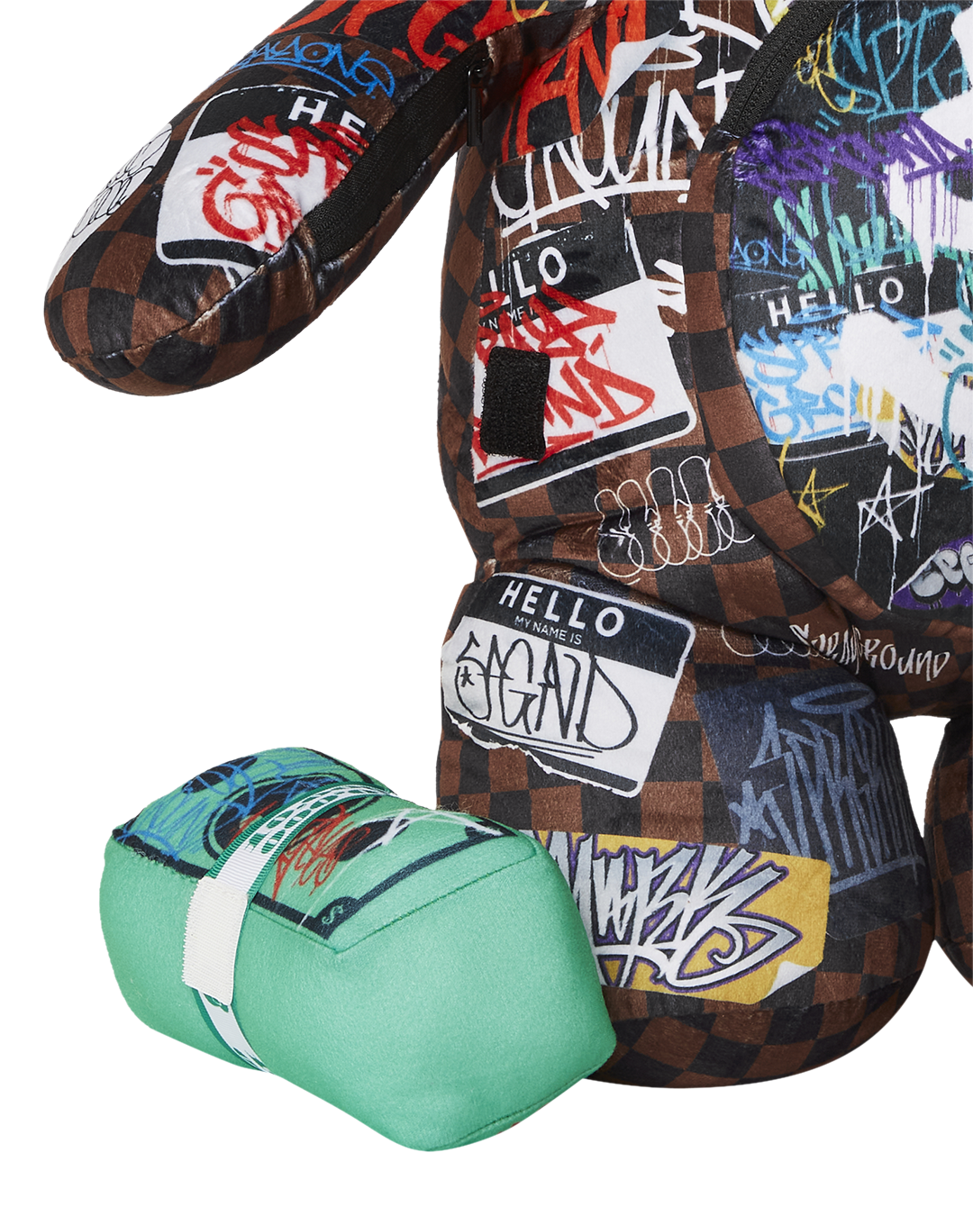 SPRAYGROUND® BACKPACK SHARKS IN PARIS THE RIZZ MONEYBEAR TEDDYBEAR BACKPACK