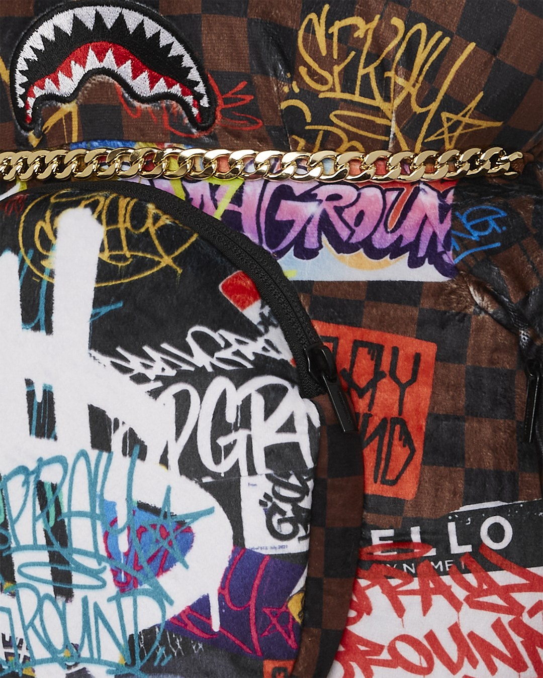 Sprayground dragon deals shark crossbody