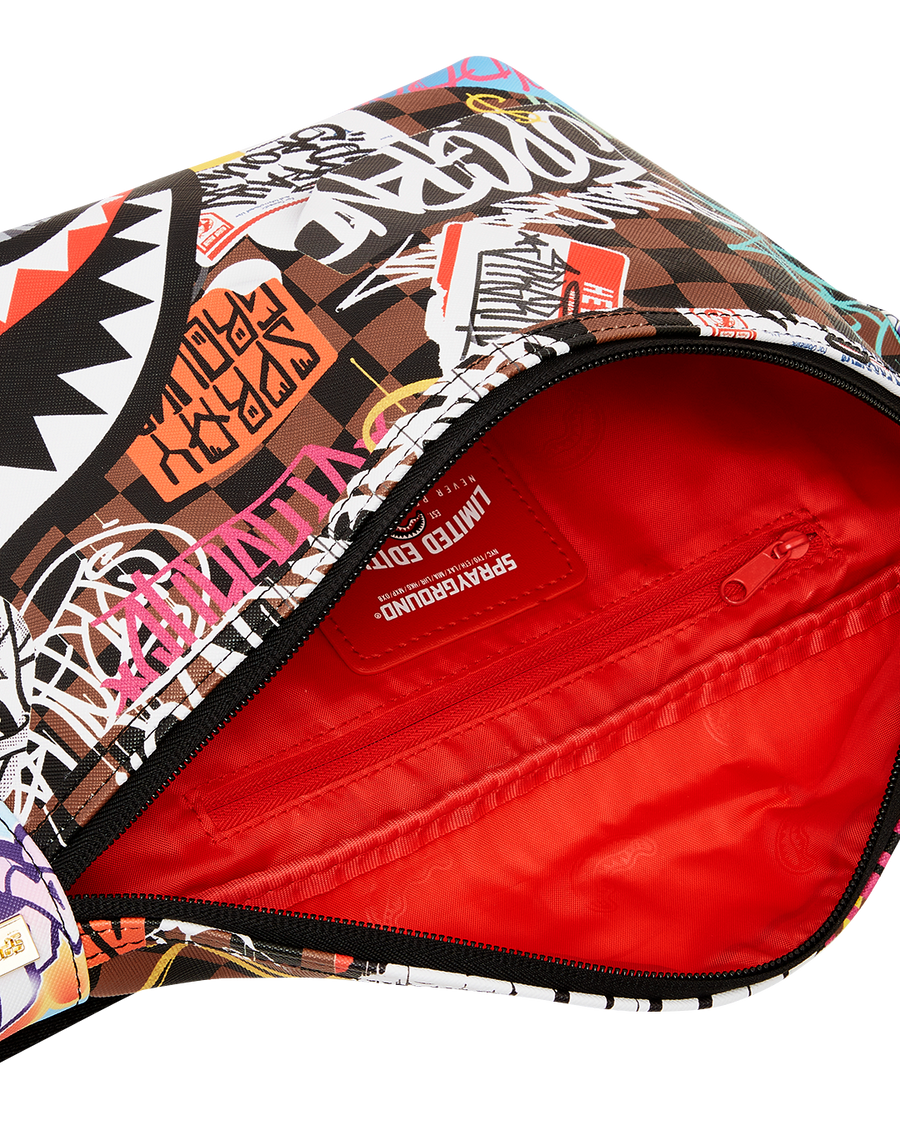 SPRAYGROUND® CROSSBODY SHARKS IN PARIS THE RIZZ SAVVY CROSSBODY