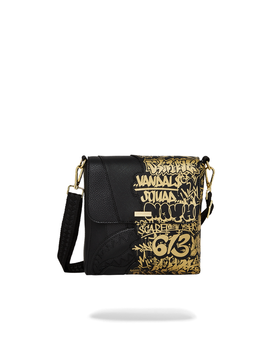 SPRAYGROUND® MESSENGER HALF GRAFF GLIDE MESSENGER BAG