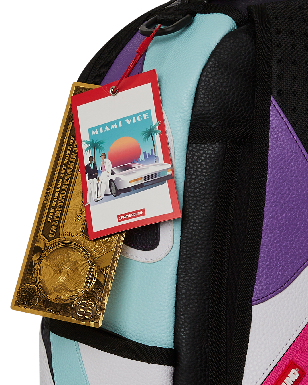 SPRAYGROUND® BACKPACK MIAMI VICE SOUTH BEACH BACKPACK (DLXV)