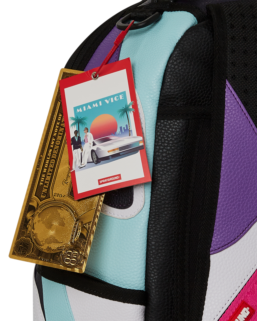 SPRAYGROUND® BACKPACK MIAMI VICE SOUTH BEACH BACKPACK (DLXV)