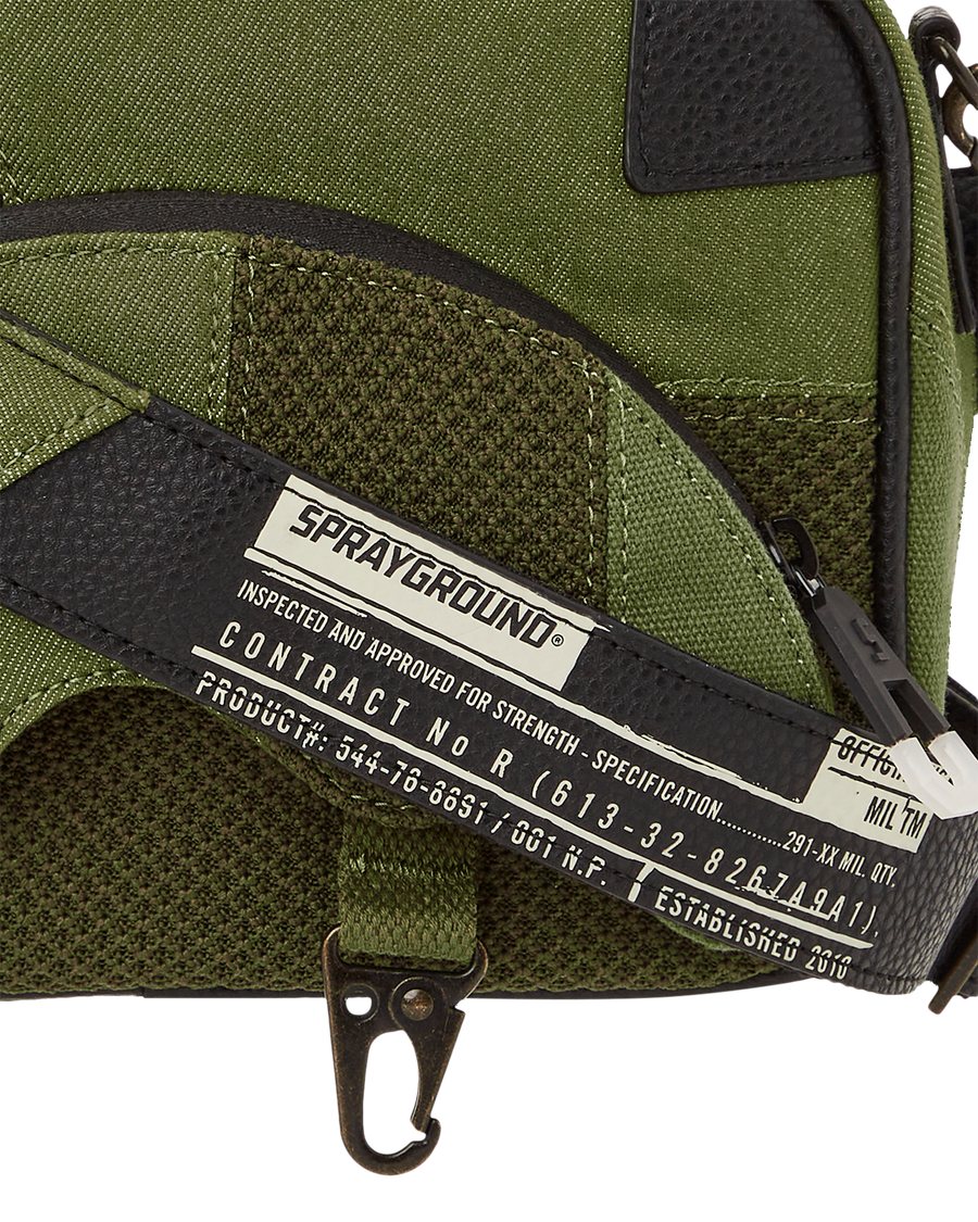 SPRAYGROUND® TOILETRY SPECIAL OPS OPERATION SUCCE$$ BRICKSIDE TOILETRY MESSENGER BAG