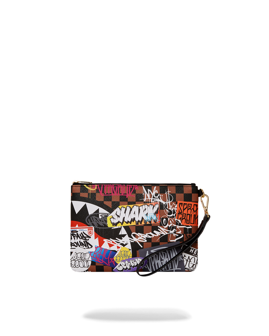 SPRAYGROUND® POUCHETTE SHARKS IN PARIS THE RIZZ CROSSOVER CLUTCH