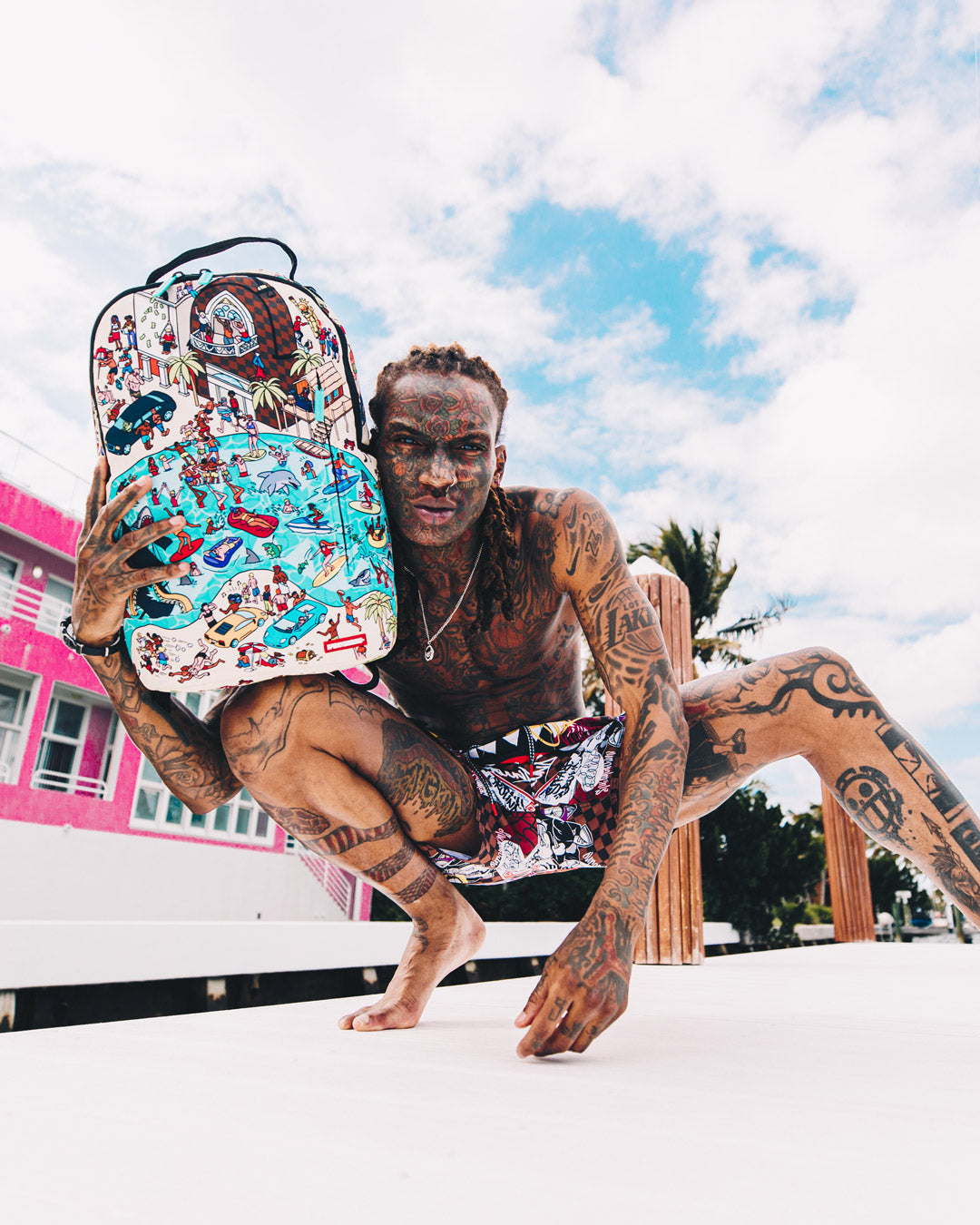 SPRAYGROUND® BACKPACK CHAOS COUNTY BACKPACK