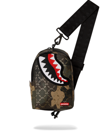 Sprayground crossbody best sale black