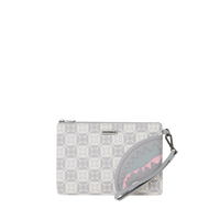 SPRAYGROUND® POUCHETTE A.I.8 AFRICAN INTELLIGENCE BOOKED & BUSY CROSSOVER CLUTCH