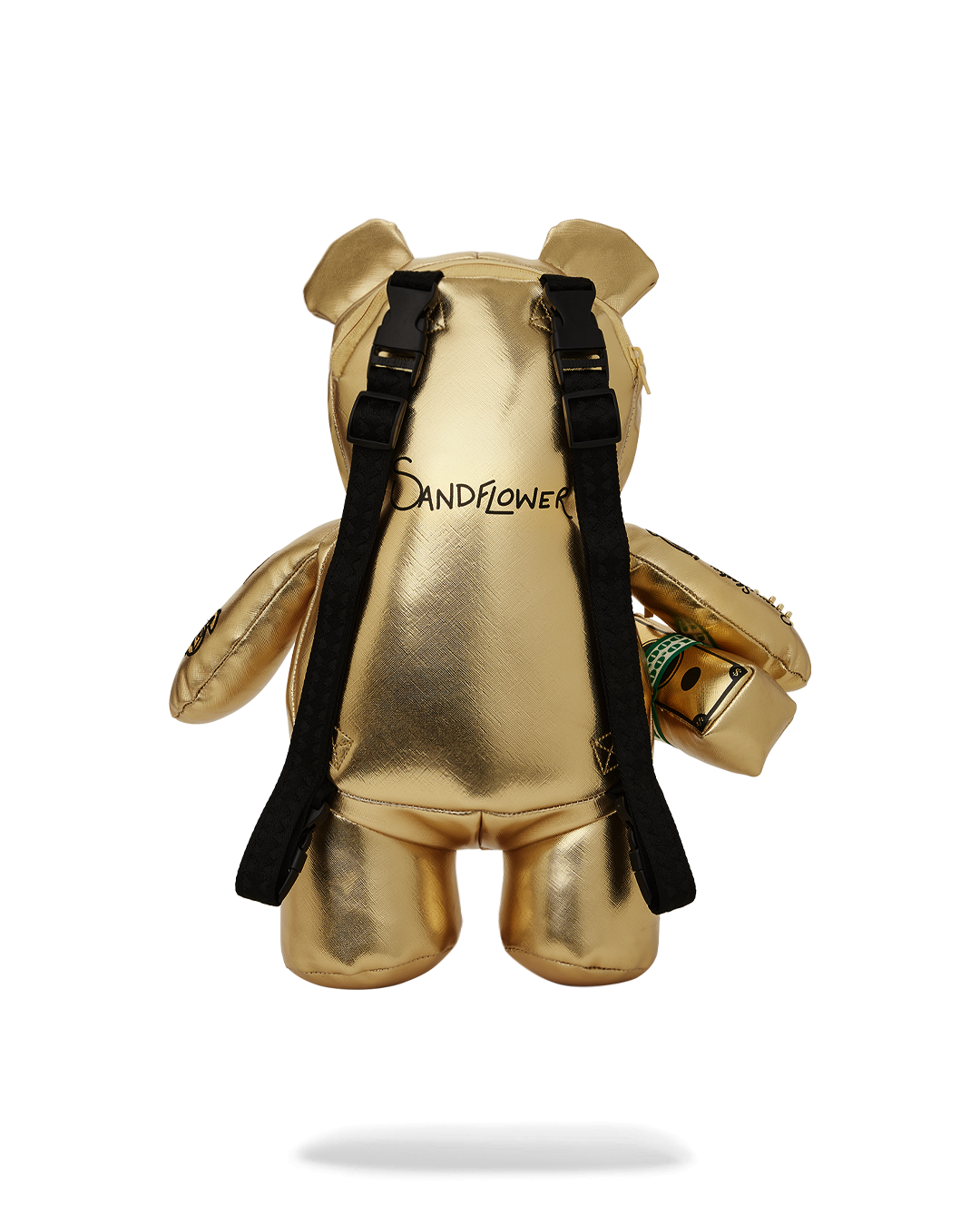 SPRAYGROUND® BACKPACK A.I.8 AFRICAN INTELLIGENCE PATH TO THE FUTURE II MEDIUM MONEYBEAR TEDDYBEAR BACKPACK