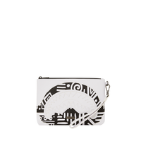 SPRAYGROUND® POUCHETTE A.I.8 AFRICAN INTELLIGENCE - ORIGIN STORY CROSSOVER CLUTCH