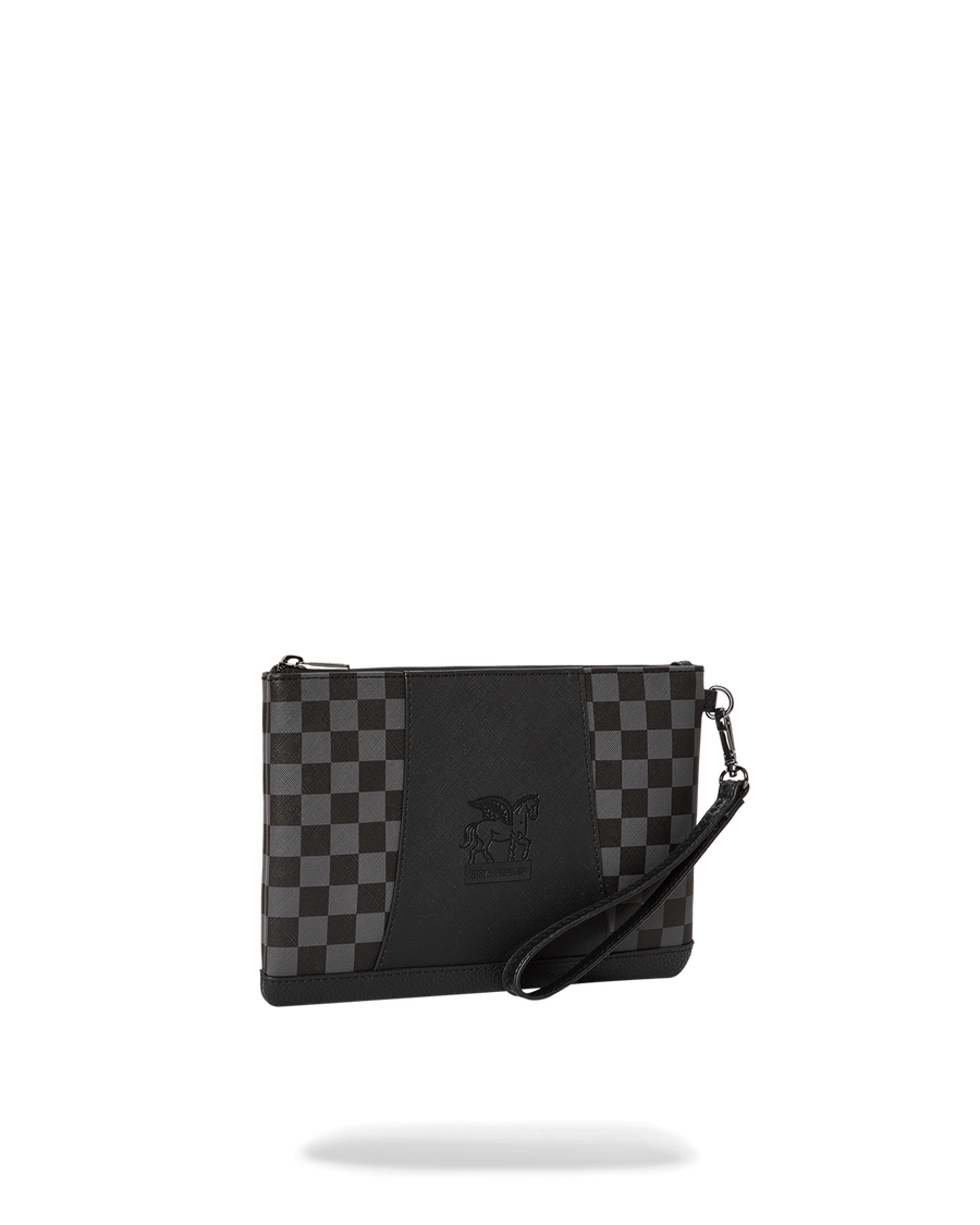 SPRAYGROUND® POUCHETTE RACEWAY SHADOW PHANTOM CROSSOVER CLUTCH