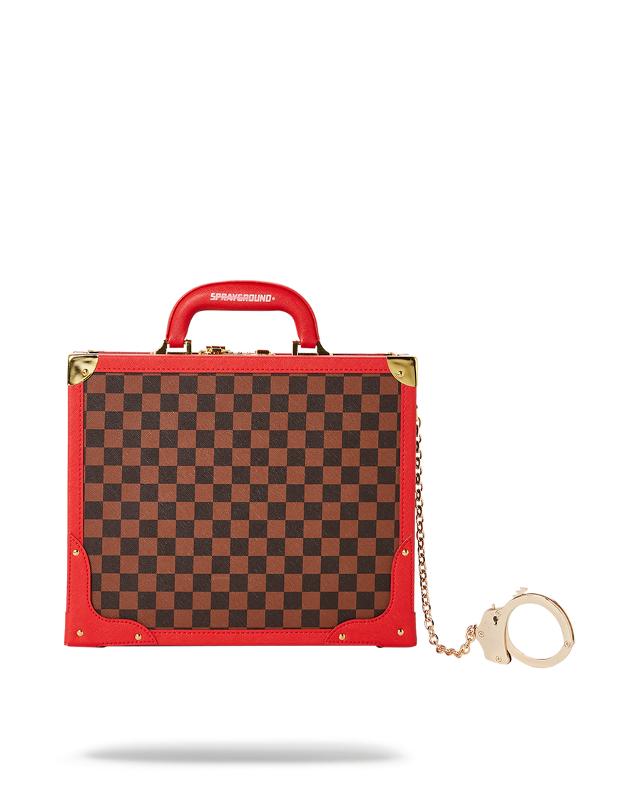 SPRAYGROUND® BRIEFCASE ALL OR NOTHING SHARKS IN PARIS ATTACHÉ HANDCUFF BRIEFCASE