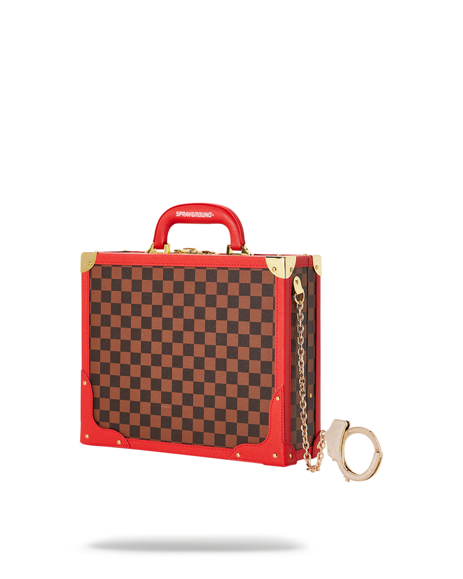 SPRAYGROUND® BRIEFCASE ALL OR NOTHING SHARKS IN PARIS ATTACHÉ HANDCUFF BRIEFCASE