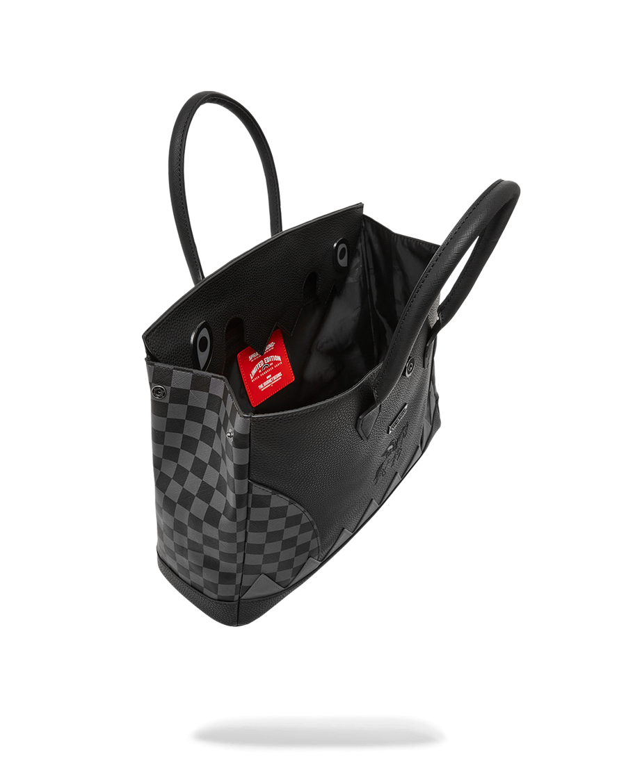 SPRAYGROUND® HANDBAG RACEWAY SHADOW PHANTOM SPURKIN HANDBAG