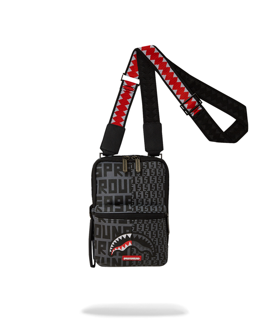 SPRAYGROUND® SLING SHARKFINITY STEALTH PILOT MESSENGER SLING BAG