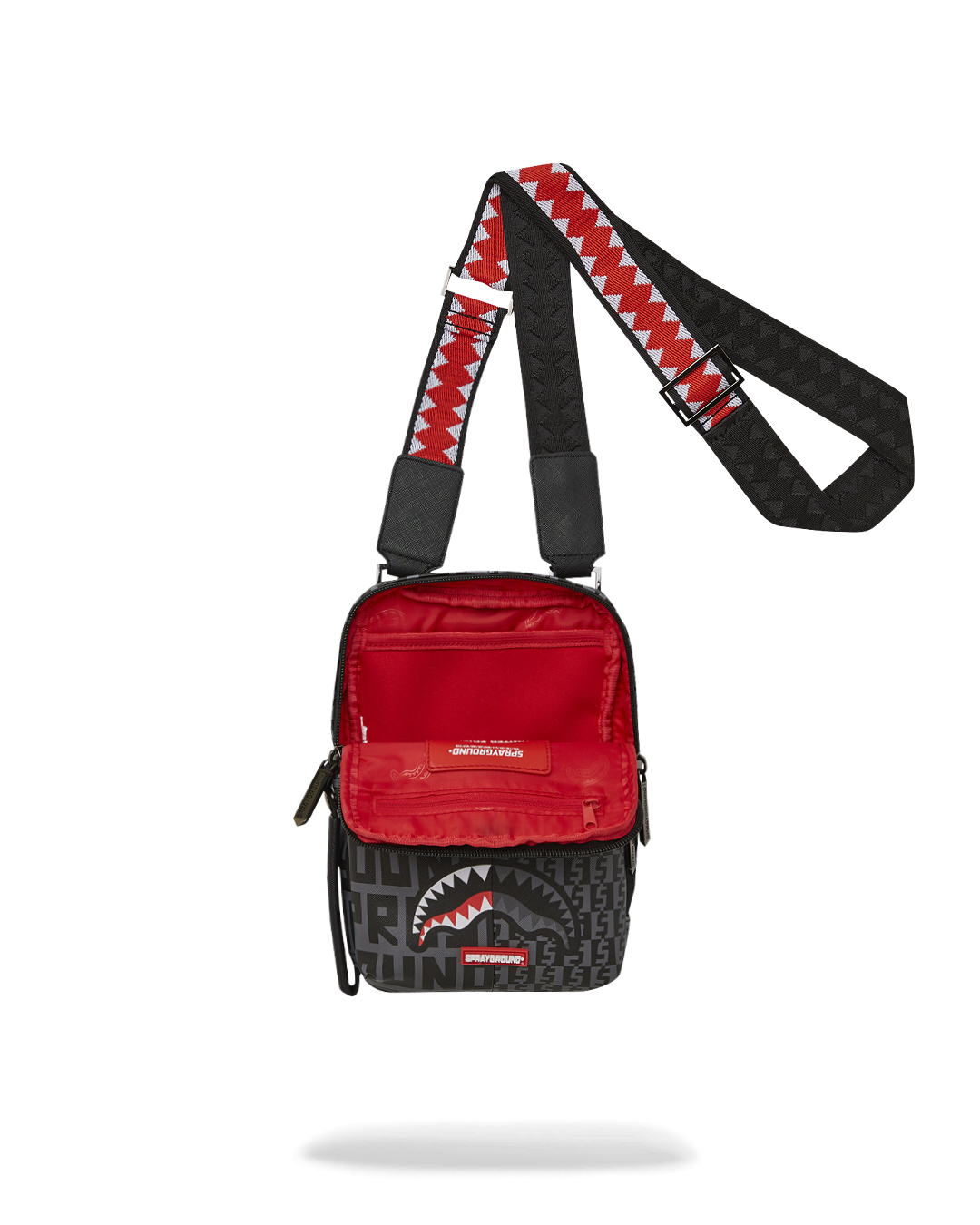 SPRAYGROUND® SLING SHARKFINITY STEALTH PILOT MESSENGER SLING BAG