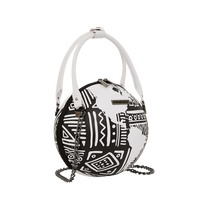 SPRAYGROUND® HANDBAG A.I.8 AFRICAN INTELLIGENCE - ORIGIN STORY GLOBE BAG