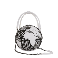 SPRAYGROUND® HANDBAG A.I.8 AFRICAN INTELLIGENCE - ORIGIN STORY GLOBE BAG