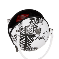 SPRAYGROUND® HANDBAG A.I.8 AFRICAN INTELLIGENCE - ORIGIN STORY GLOBE BAG