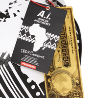 SPRAYGROUND® HANDBAG A.I.8 AFRICAN INTELLIGENCE - ORIGIN STORY GLOBE BAG