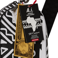 SPRAYGROUND® SLING A.I.8 AFRICAN INTELLIGENCE - ORIGIN STORY BACKPACK SLING