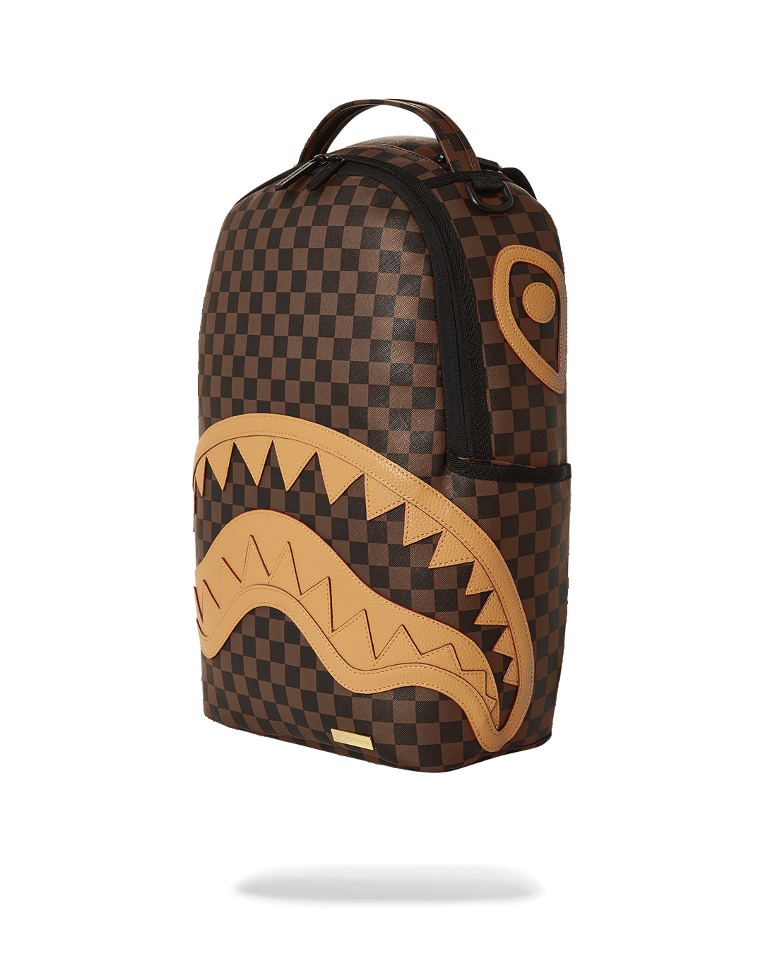 Sprayground Shark In Paris Faux Leather Backpack for Men