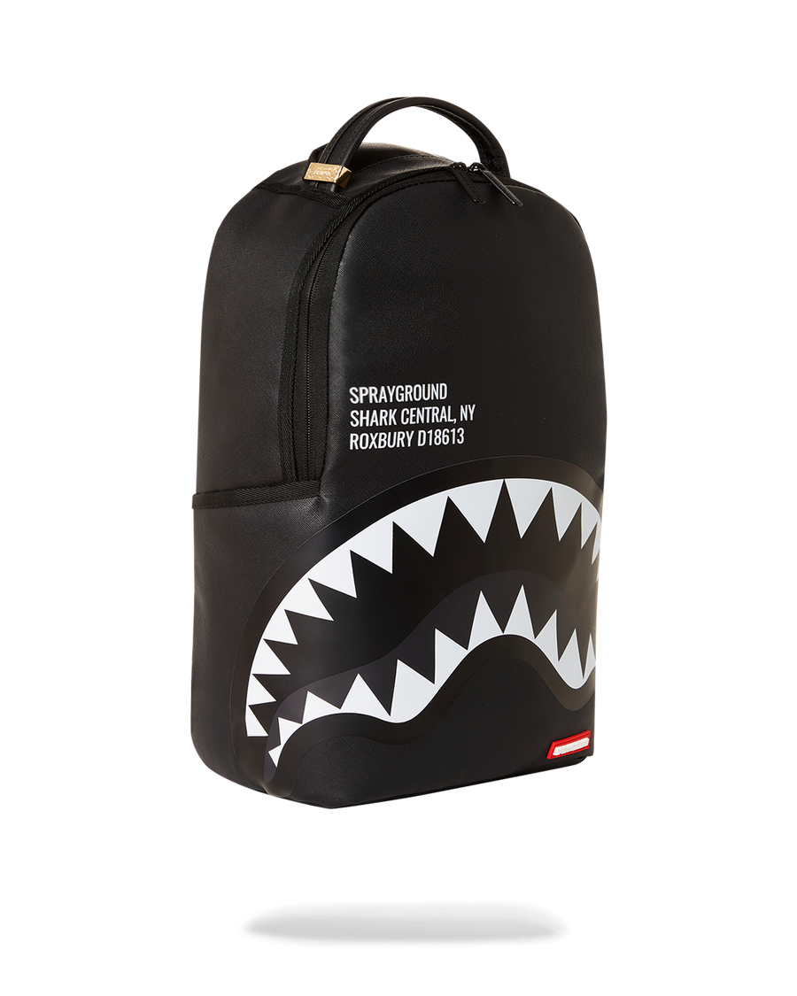 Sprayground Shark Central Split Backpack Blk/Wht (DLXV)