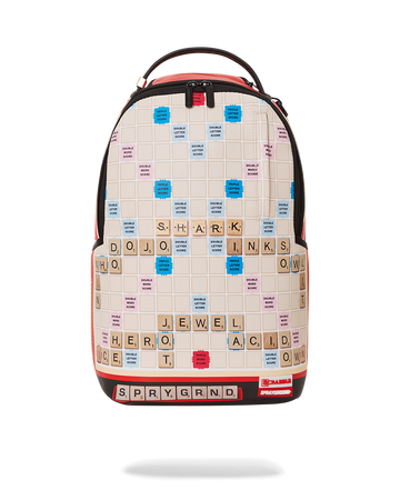 SPRAYGROUND® BACKPACK SCRABBLE SHARK BACKPACK (DLXV)