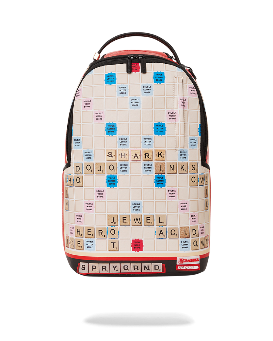 SPRAYGROUND® BACKPACK SCRABBLE SHARK BACKPACK (DLXV)