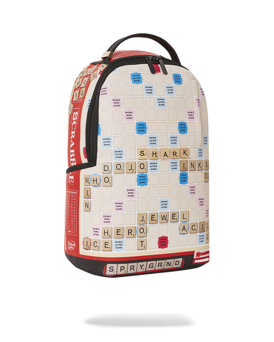 SPRAYGROUND® BACKPACK SCRABBLE SHARK BACKPACK (DLXV)