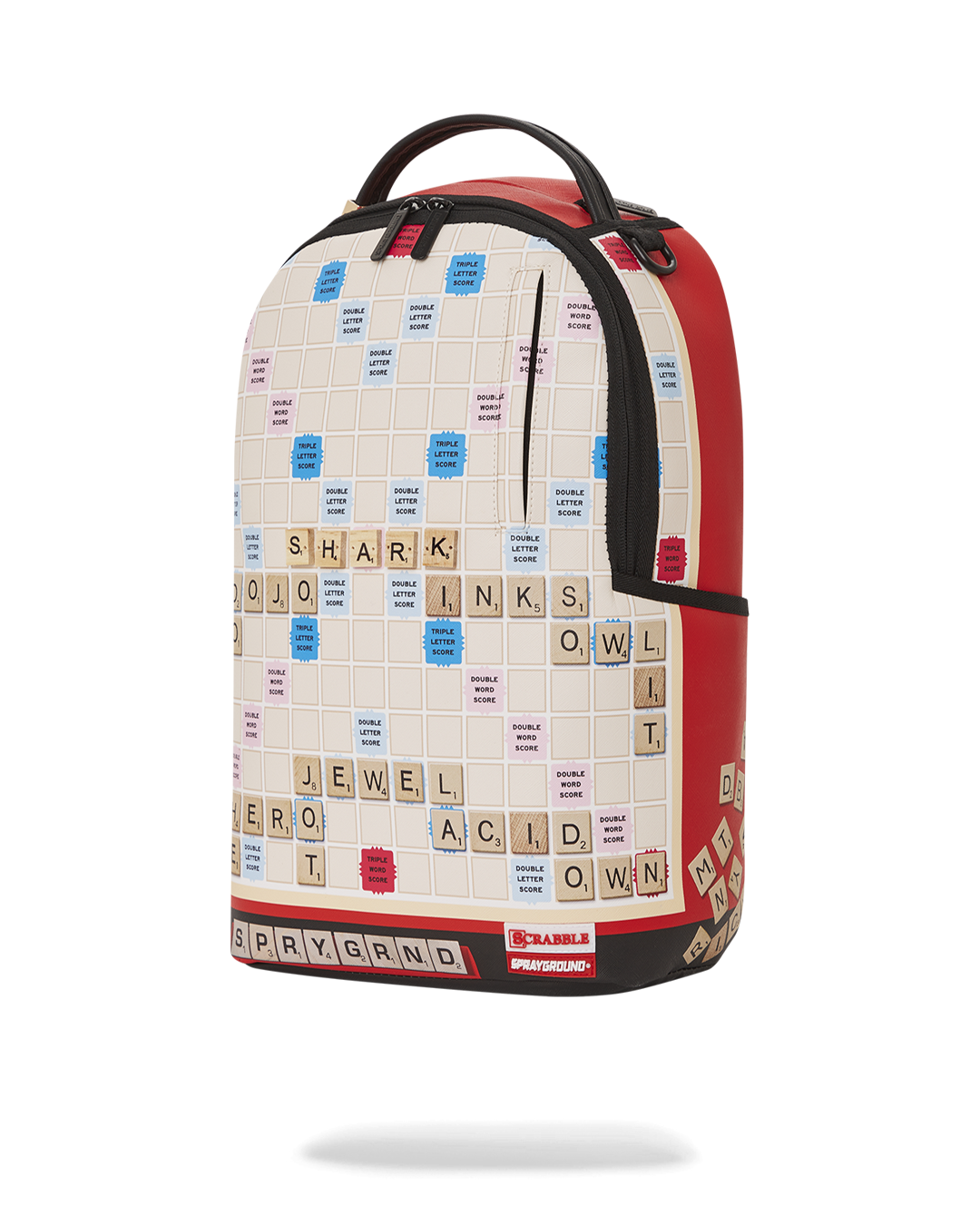 SPRAYGROUND® BACKPACK SCRABBLE SHARK BACKPACK (DLXV)