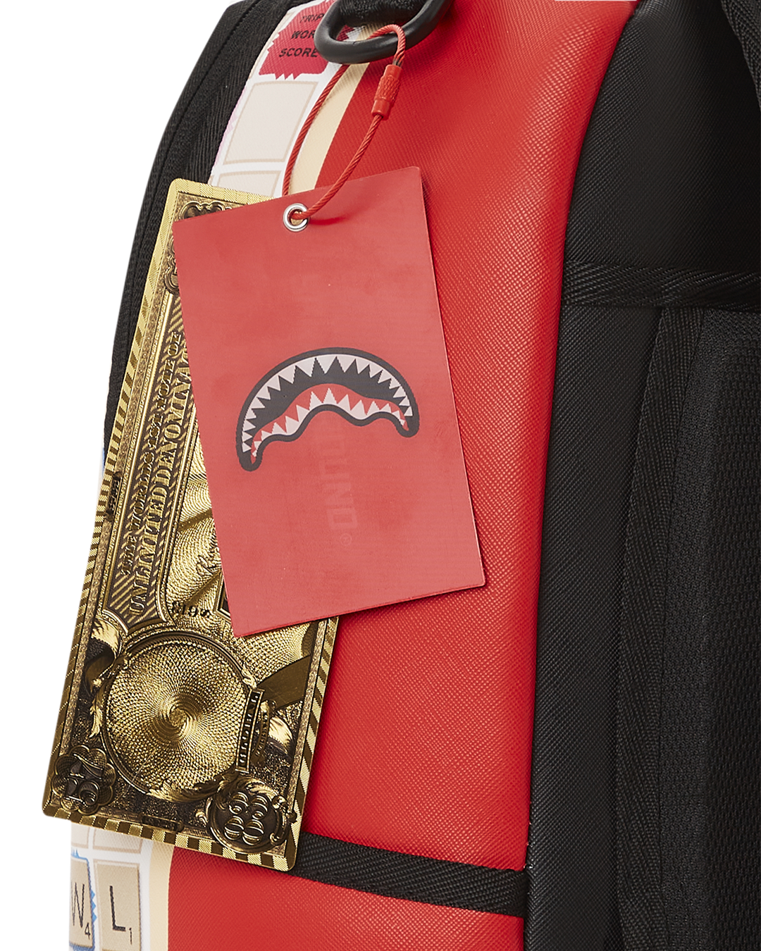 SPRAYGROUND® BACKPACK SCRABBLE SHARK BACKPACK (DLXV)