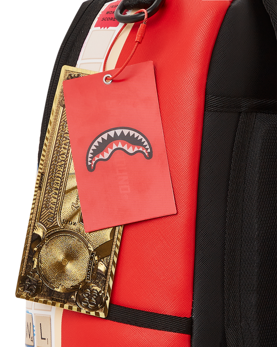 SPRAYGROUND® BACKPACK SCRABBLE SHARK BACKPACK (DLXV)