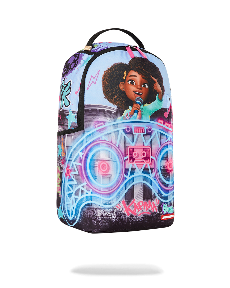 SPRAYGROUND® BACKPACK KARMA'S WORLD TURN UP THE VOLUME BACKPACK