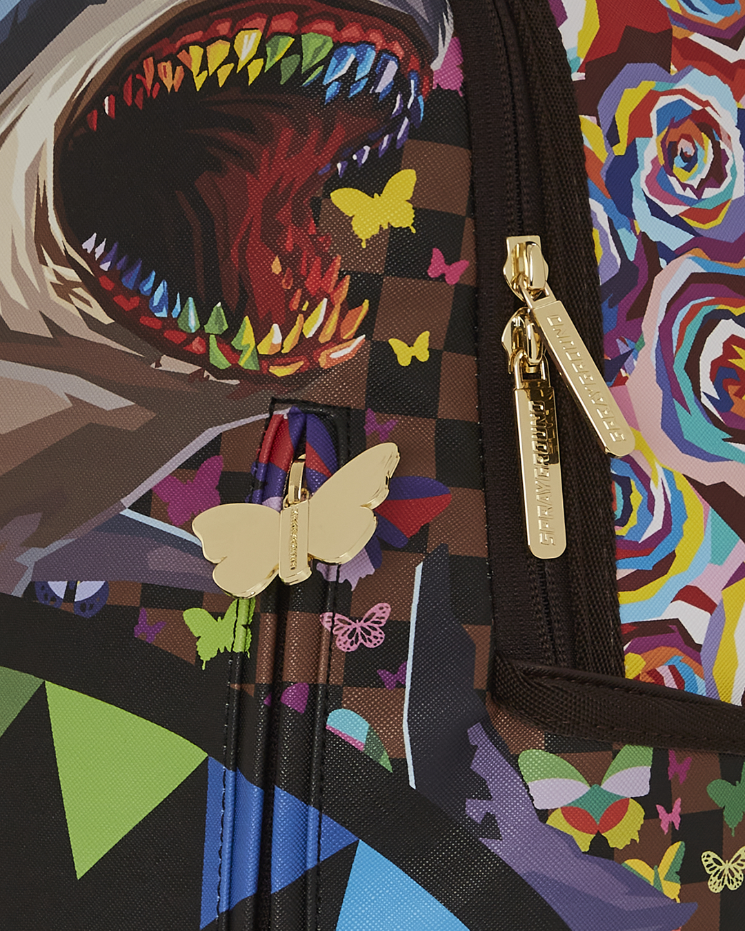 Sprayground butterfly shark best sale