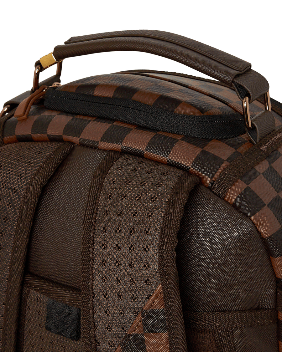 SPRAYGROUND® BACKPACK SPECIAL OPS BROWN CHECKERED BACKPACK (DLXV)