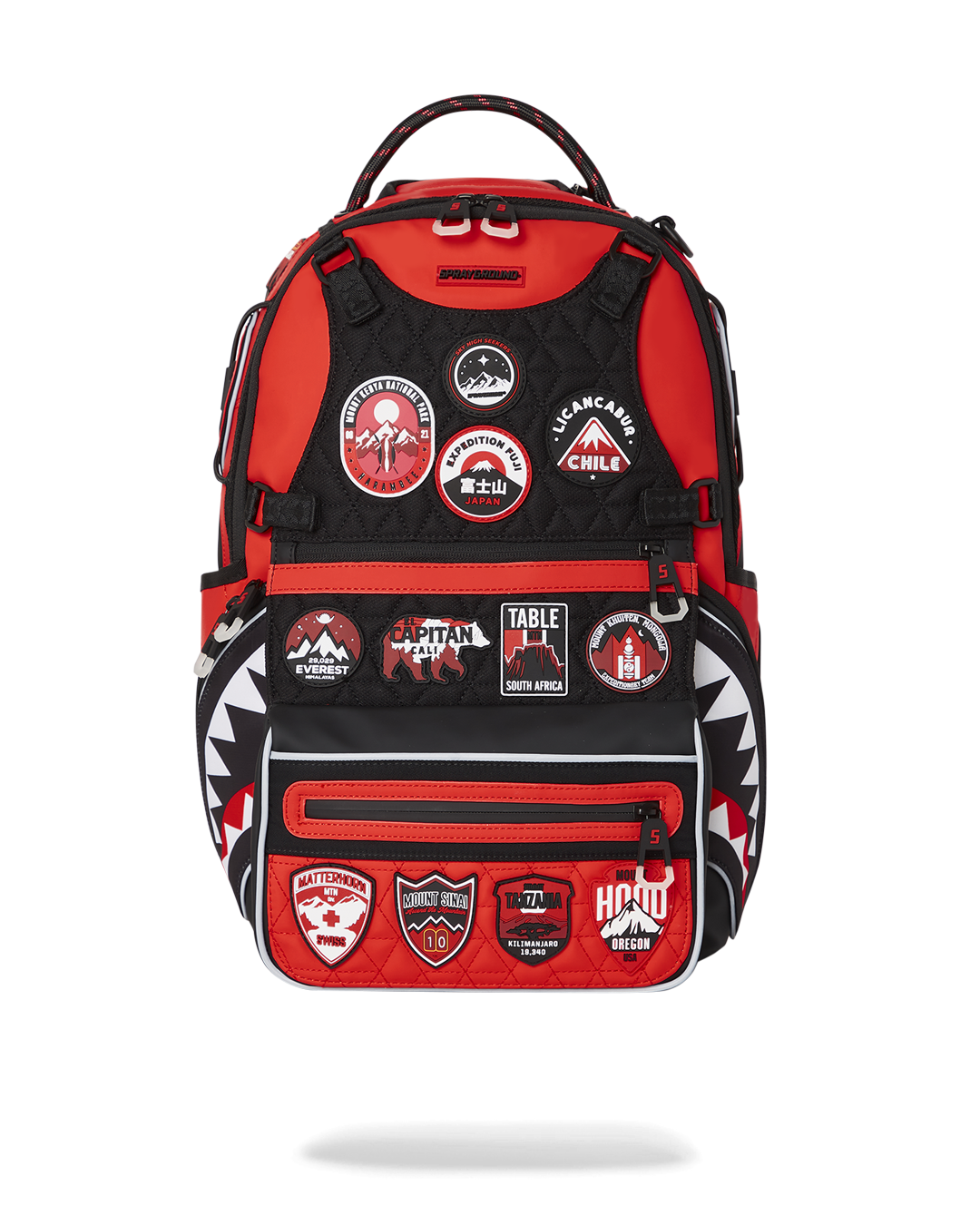 SPRAYGROUND® BACKPACK THE GLOBAL EXPEDITION RED BACKPACK