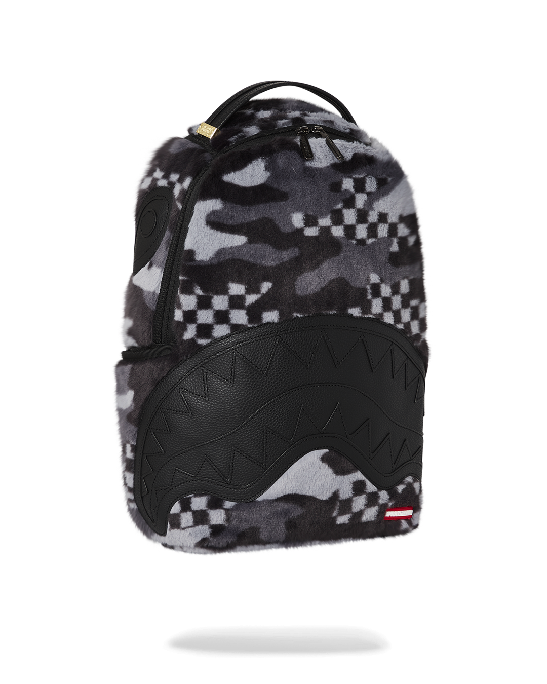 SPRAYGROUND® BACKPACK BLACK 3AM FURR BACKPACK