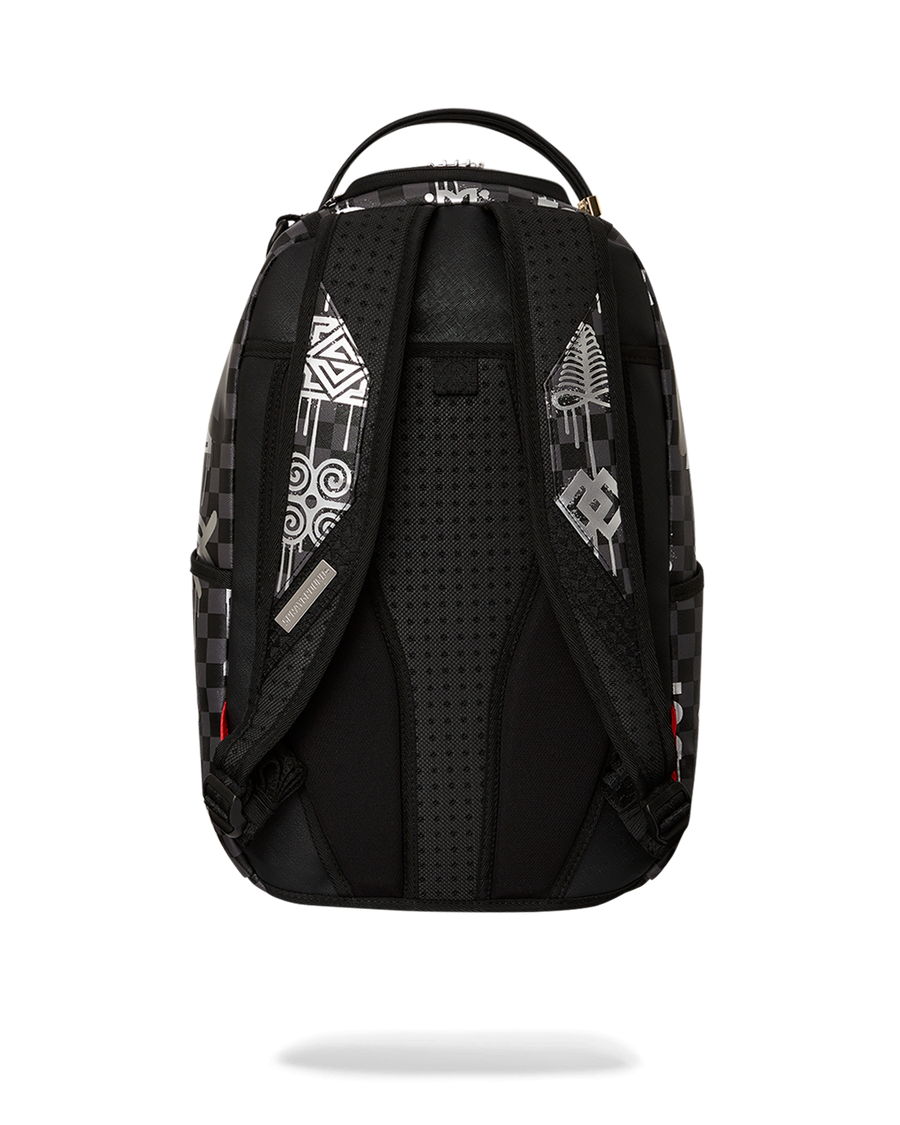 SPRAYGROUND® BACKPACK A.I.8 AFRICAN INTELLIGENCE SHARKGLYPHS BACKPACK